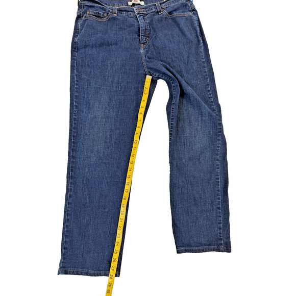 Vintage Levis 512 Jeans Mens 33x32 Blue Straight Leg Perfect Slimming Y2K 2002 - Picture 6 of 7